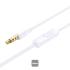 Baseus Encok HZ11 3.5mm Jack Wired Earphone, Universal Headset In-Ear Headphone with Mic - White